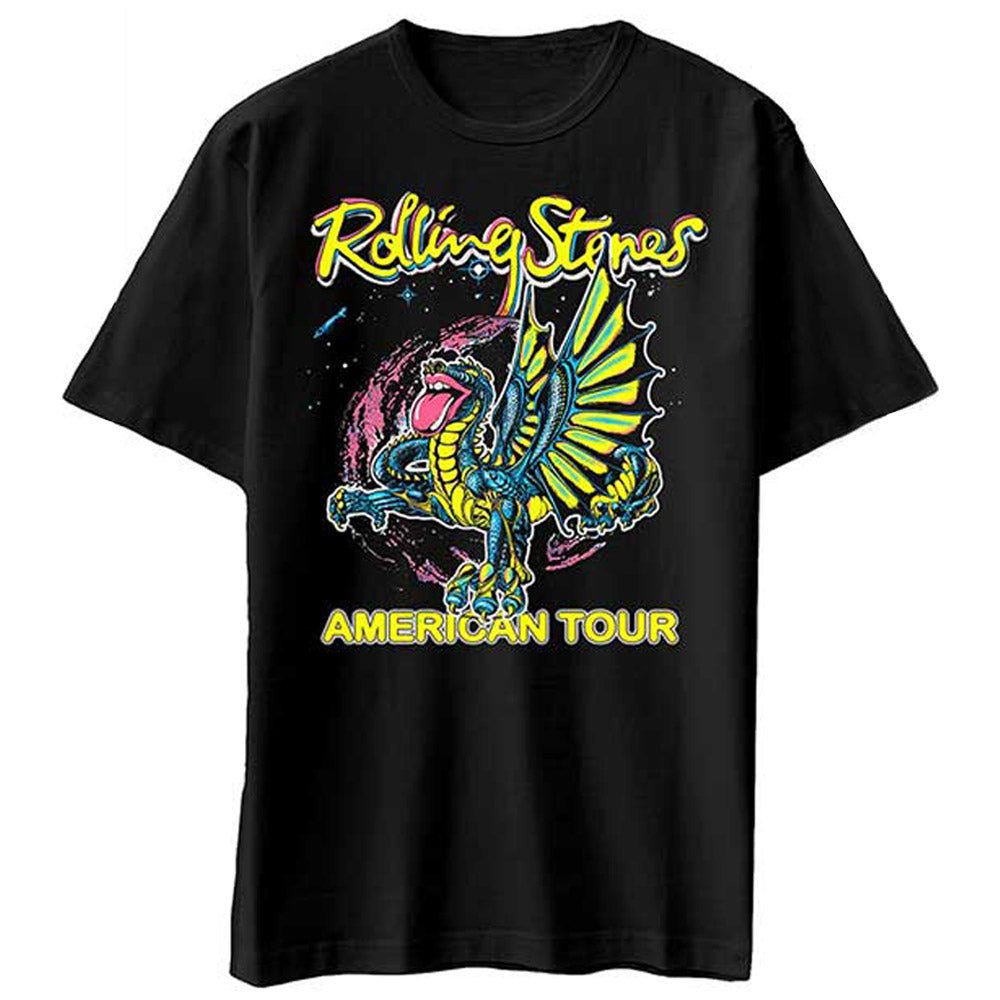 ROLLING STONES ローリングストーンズ (来日 35周年 記念 ) - American Tour Dragon / Tシャツ / メンズ - PGS